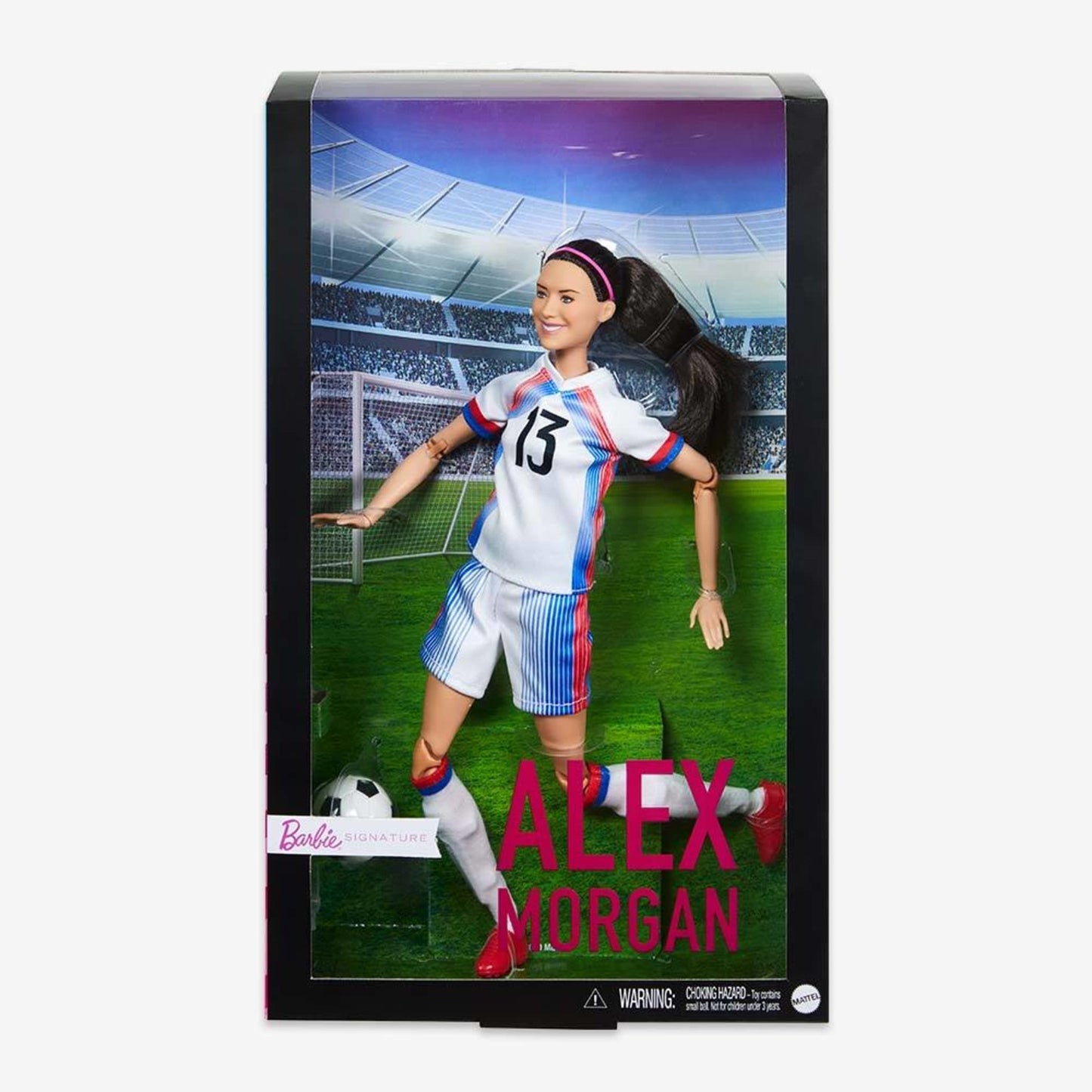Alex Morgan Barbie Doll - Búp bê Sưu tầm Thể thao Barbie Signature - GHT49 - Hình ảnh bổ sung 6