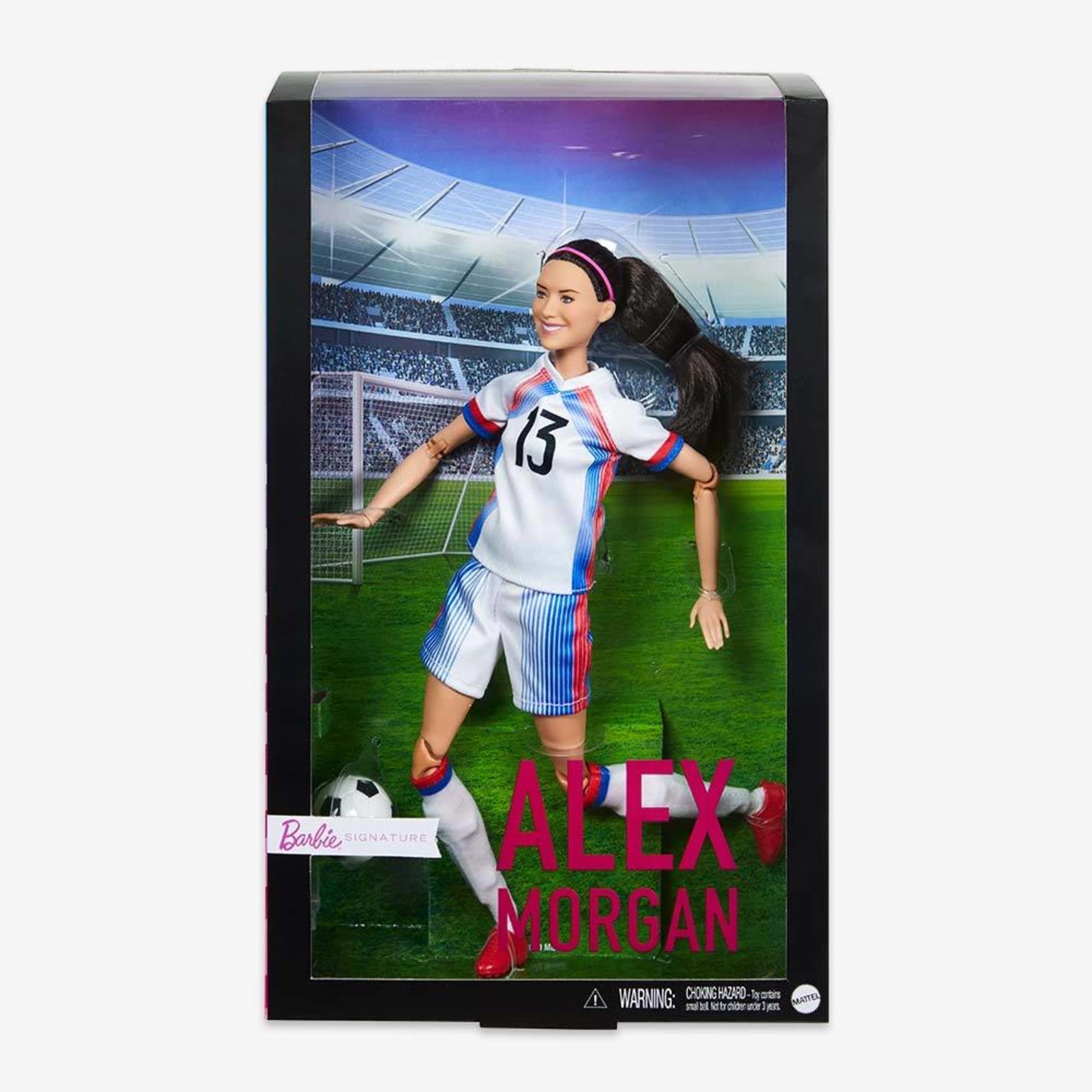 Alex Morgan Barbie Doll - Búp bê Sưu tầm Thể thao Barbie Signature - GHT49 - Hình ảnh bổ sung 6