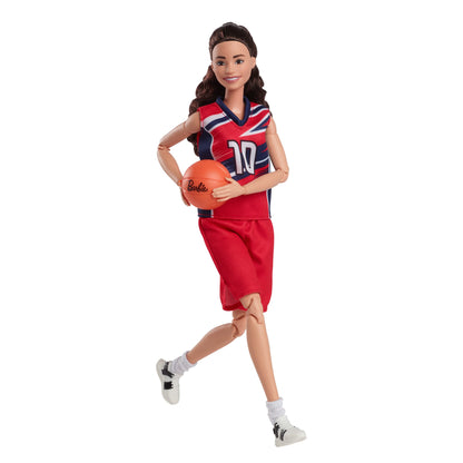 Barbie Inspiring Women Sue Bird Doll - Búp bê Sưu tầm Vận động viên Bóng rổ - Mattel HJW97 - Hình ảnh chi tiết 2