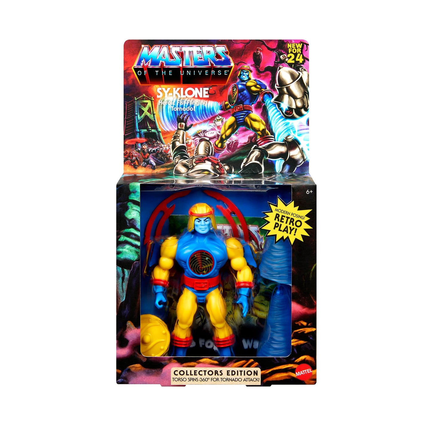 Masters of the Universe Origins Sy-Klone Figure - Mô Hình Hành Động HTM97 Mattel Mattel - ảnh 5 - Action Figure