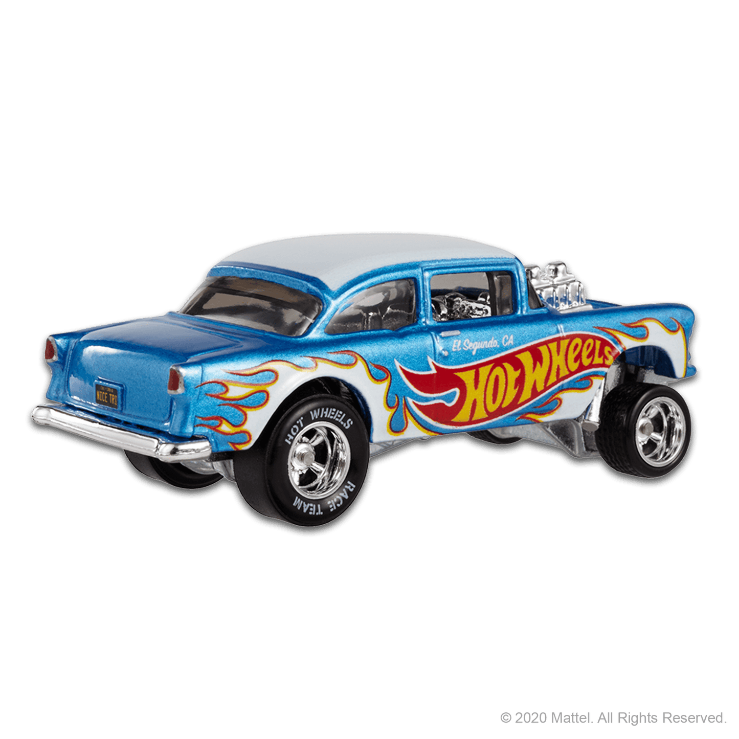 Hot Wheels Display Case - Kệ Trưng Bày 50 Xe Kèm Xe '55 Chevy Gasser - Mattel GND88
