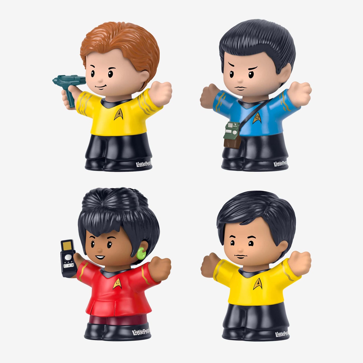 Little People Collector Star Trek Special Edition Set Bộ mô hình nhân vật Star Trek Mattel - Hình ảnh bổ sung 5