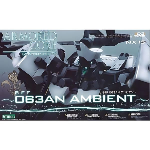 BFF 063AN Ambient Armored Core Variable Infinity - Kotobukiya VI064R