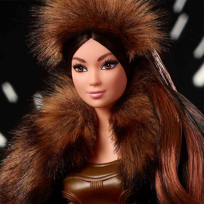Star Wars Chewbacca x Barbie Doll - Búp Bê Sưu Tầm Cao Cấp Signature - Mattel GMM96 - Hình ảnh bổ sung 4