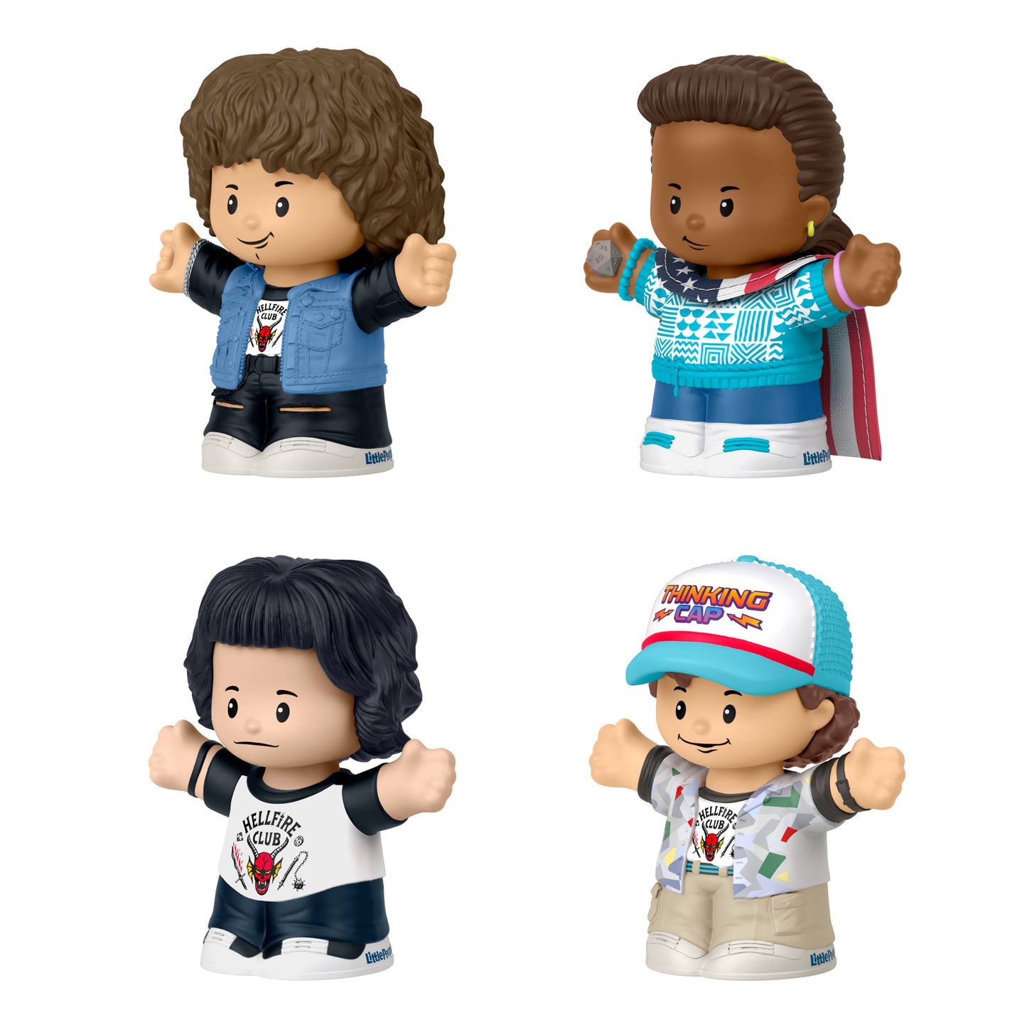 Little People Collector Stranger Things Hellfire Club Special Edition Set - Bộ Mô Hình Sưu Tầm Nhân Vật - Fisher-Price - Hình ảnh chi tiết 2