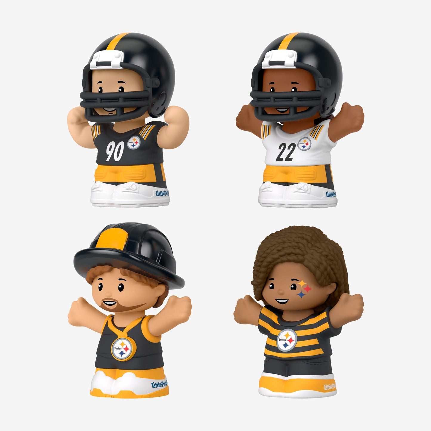 Little People Collector x NFL Pittsburgh Steelers Set - Bộ Mô Hình Sưu Tập NFL - Mattel Mattel - ảnh 2 - Figure Set