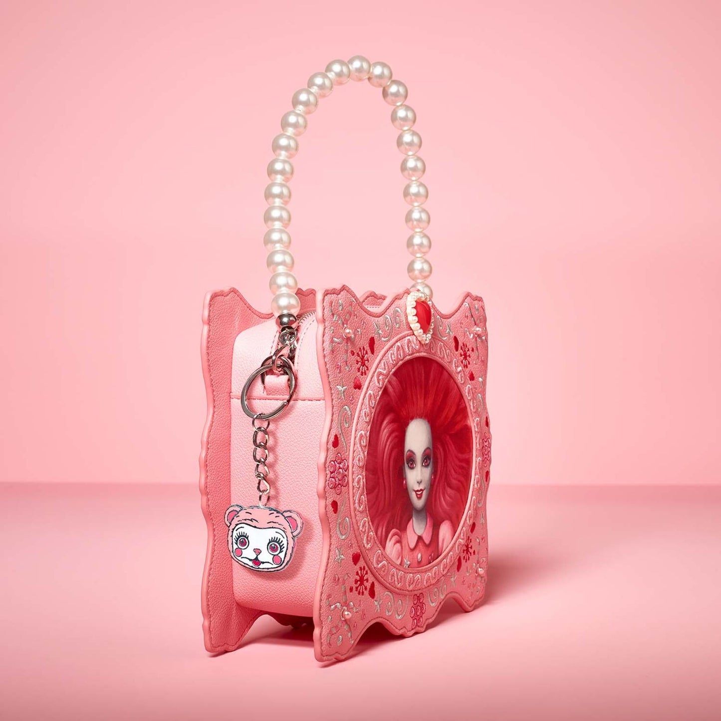Mark Ryden x Barbie Pink Pop Purse - Túi Xách Thời Trang Nghệ Thuật Cao Cấp Barbie Signature - Góc nhìn khác 3