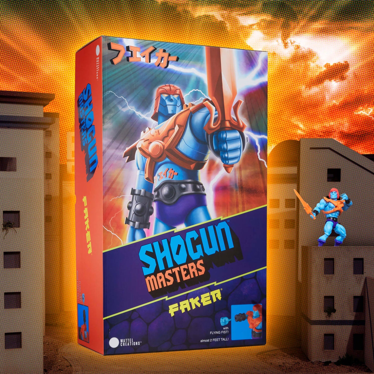 Shogun Warriors Faker Collector Figure - Mô hình Robot Khổng lồ Masters of the Universe Mattel - Hình ảnh bổ sung 4