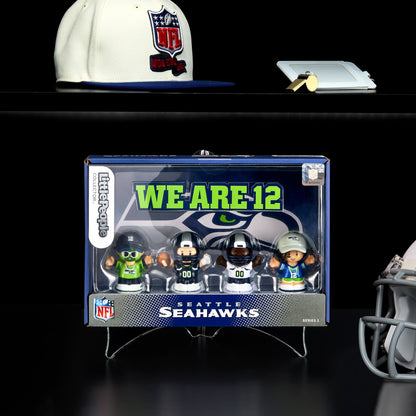 Little People Collector x NFL Seattle Seahawks Set - Bộ Mô Hình Sưu Tầm Thể Thao - Mattel - Hình ảnh sản phẩm