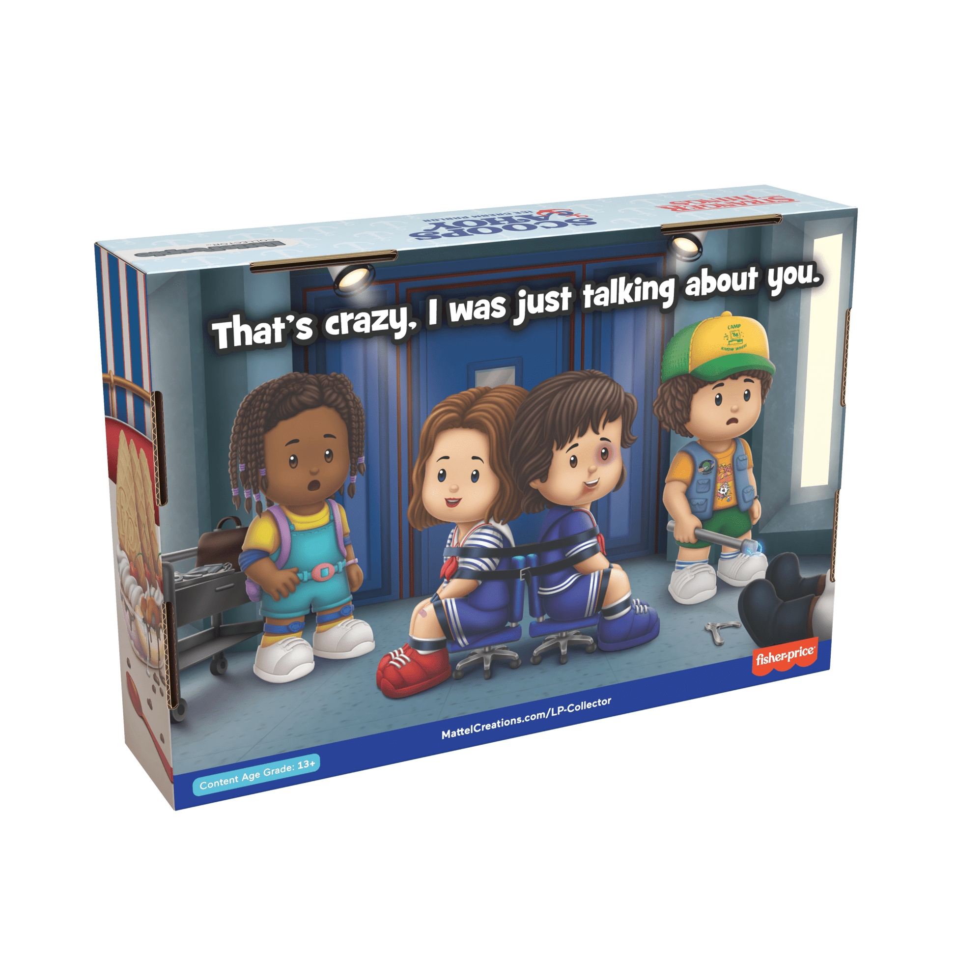 Little People Collector Stranger Things: Scoops Troop Special Edition Set - Bộ Mô Hình Nhân Vật Sưu Tầm Mattel Mattel - ảnh 2
