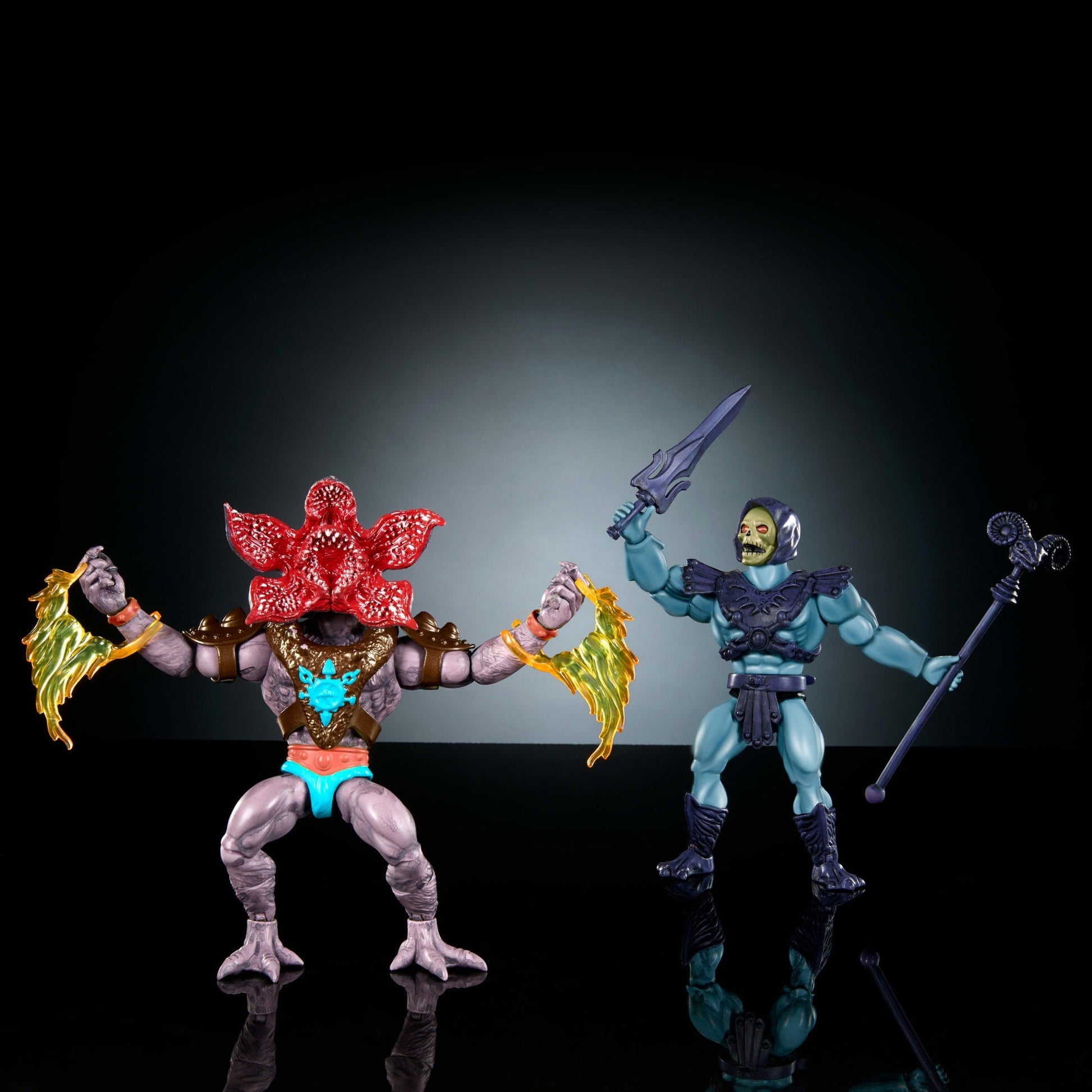 Masters of the Universe Origins Stranger Things Multipack - Bộ Mô Hình Nhân Vật Crossover - Mattel - Góc nhìn khác 3