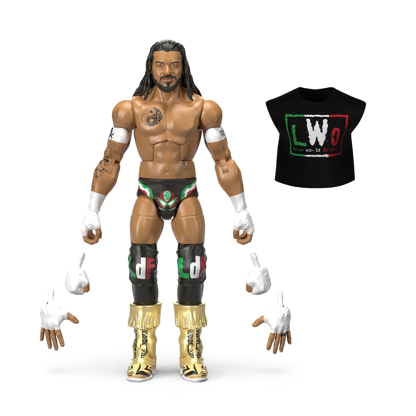 WWE Elite Collection Latino World Order (LWO) 5-Pack - Bộ 5 Mô Hình Action Figure Chính Hãng Mattel Mattel - ảnh 1 - Action F