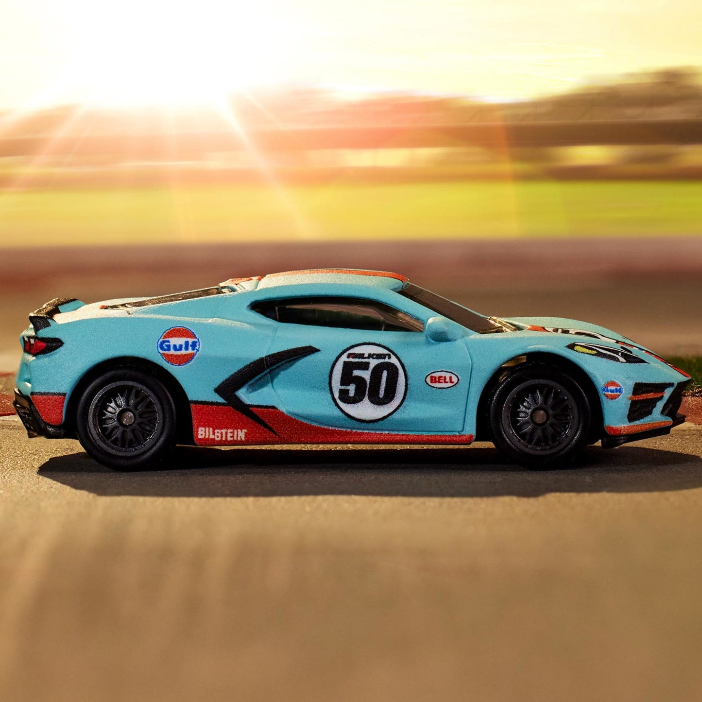 Matchbox 2020 Corvette - Mô hình xe 1:64 Gulf Racing HJW59 - Hình ảnh chi tiết 2