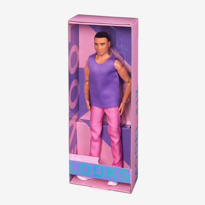 Barbie Looks Ken Doll (Original, Short Black Hair) - Mô hình búp bê Ken #17 - Barbie Signature - Hình ảnh bổ sung 8