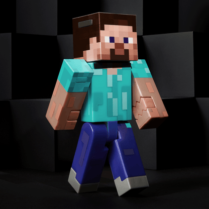 Minecraft Diamond Level Steve Collector Action Figure - Mô Hình Nhân Vật Sưu Tập Chính Hãng Mattel - Hình ảnh bổ sung 5