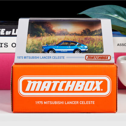 Matchbox 1975 Mitsubishi Lancer Celeste Xe Mô Hình Tỉ Lệ 1:64 Sưu Tầm Matchbox Matchbox - ảnh 8 - Xe mô hình sưu tầm