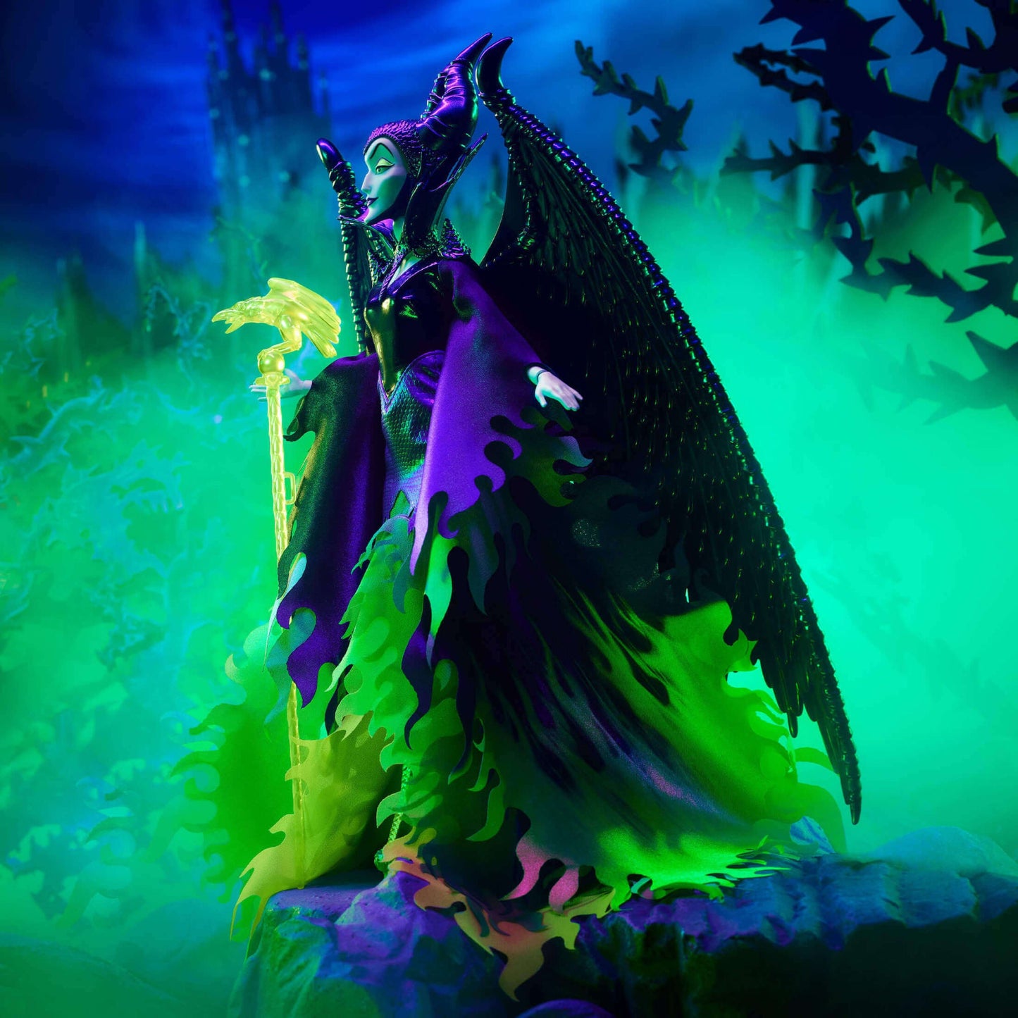 Darkness Descends Series Maleficent Doll - Búp Bê Disney Sưu Tầm Cao Cấp - Mattel Creations Mattel - ảnh 3 - Collectible Doll