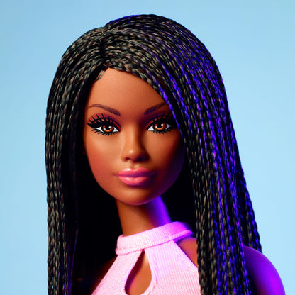 Barbie Looks Doll #21 (Original, Long Black Hair) - Búp bê thời trang sưu tầm Barbie Signature HRM13 - Hình ảnh bổ sung 6