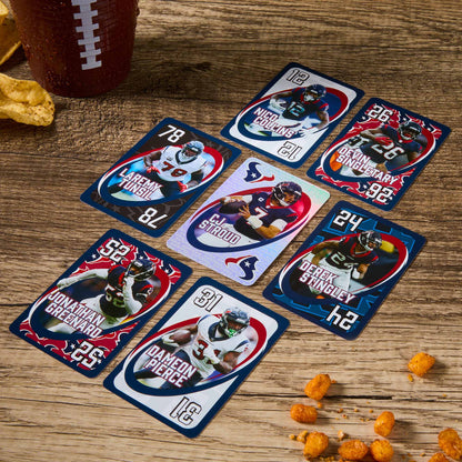 UNO Fandom NFL Houston Texans Game Deck - Bộ Bài UNO Đội Bóng Houston Texans - Mattel - Hình ảnh bổ sung 4