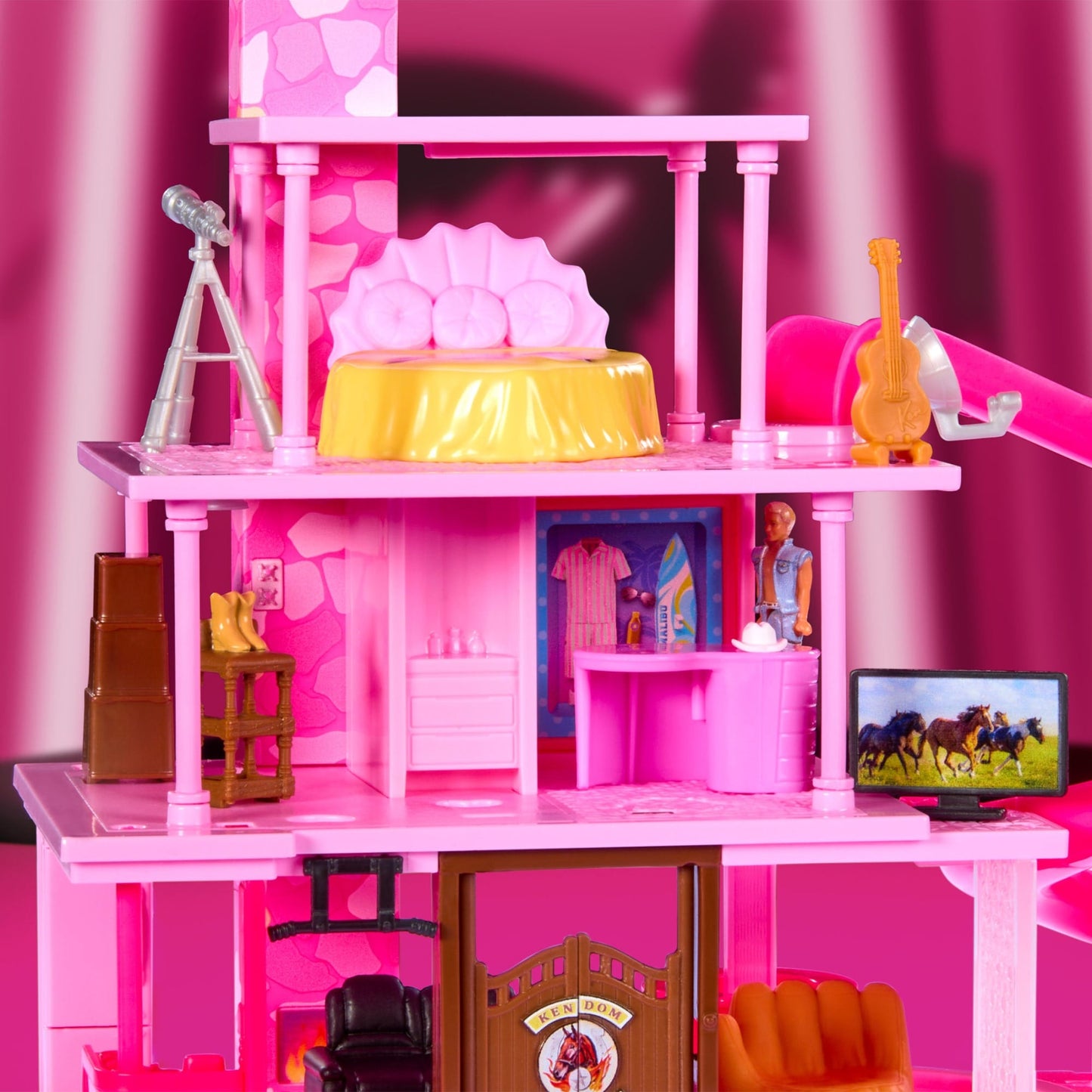 Mini BarbieLand Mojo Dojo Casa House - Mô hình Nhà Búp bê Ken Mini - Mattel Creations JCB30 Mattel - ảnh 2 - Playset