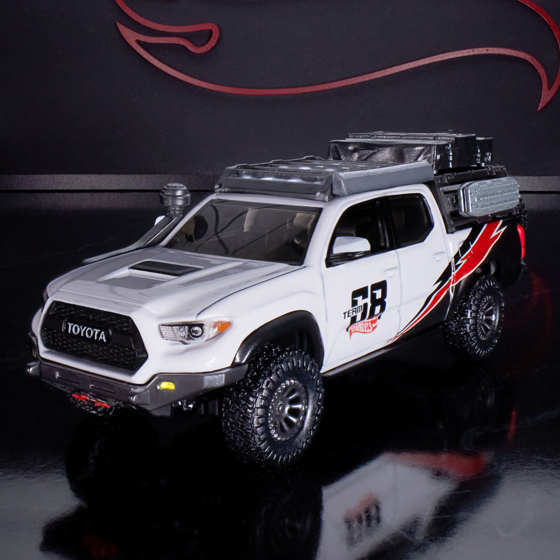 Hot Wheels Elite 64 Mod Shop '17 Toyota Tacoma Xe Mô Hình Kim Loại Hot Wheels Hot Wheels - ảnh 2 - Diecast Vehicle
