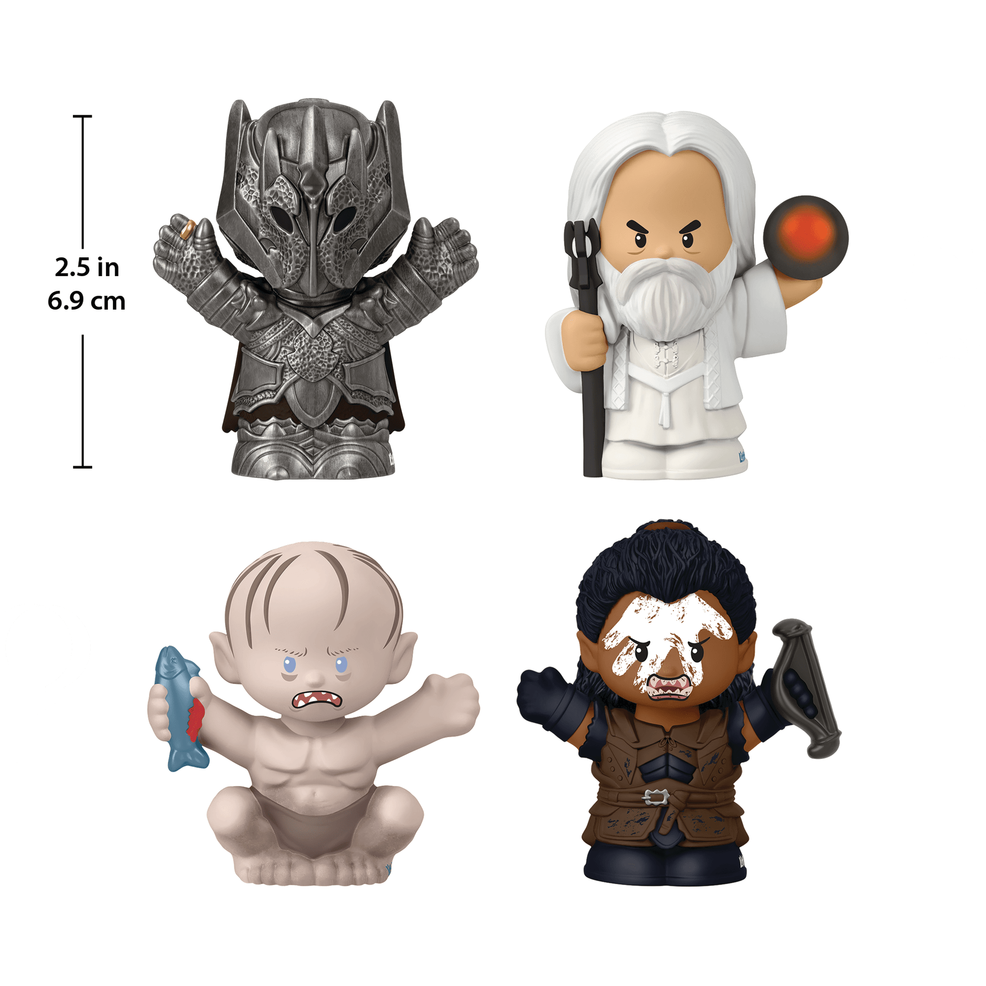 Little People Collector The Lord of the Rings: The Black Gate Special Edition Set - Bộ Mô Hình Sưu Tầm Chúa Tể Những Chiếc Nhẫn - Mattel Creations - Hình ảnh bổ sung 5