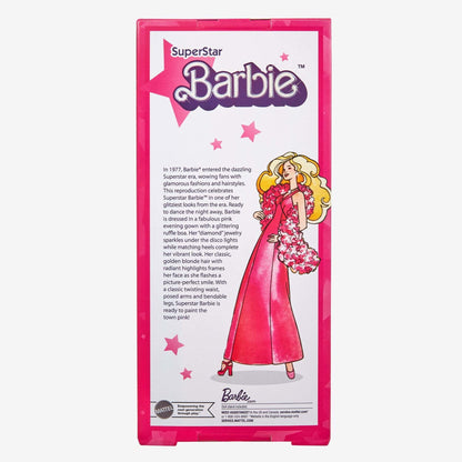 1977 Superstar Barbie Doll Reproduction - Búp bê Sưu tầm Barbie Signature Mattel HBY11