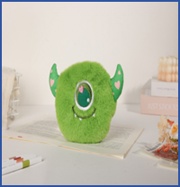 Feeling Well Monster Planet Bag Pendant - Móc Khóa Gấu Bông Phụ Kiện Túi Xách - Feeling Well - Hình ảnh sản phẩm
