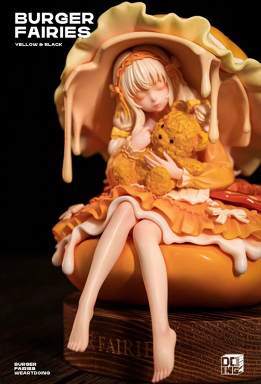 The Sleeping Beauty-Burger Fairies-Yellow (Basic Version) - Mô hình Art Toy Cao Cấp - WeArtDoing
