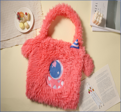 Feeling Well Monster Planet Plush Shoulder Bag - Túi Đeo Vai Bông Cao Cấp Feeling Well - Hình ảnh sản phẩm