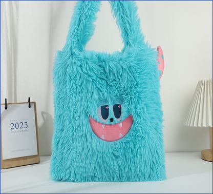 Feeling Well Monster Planet Plush Shoulder Bag - Túi Đeo Vai Bông Cao Cấp Feeling Well - Hình ảnh chi tiết 2