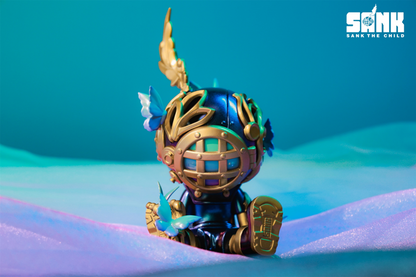 Sank Good Night Series-Butterfly-Blues - Mô Hình Art Toy Cao Cấp Sank Toys