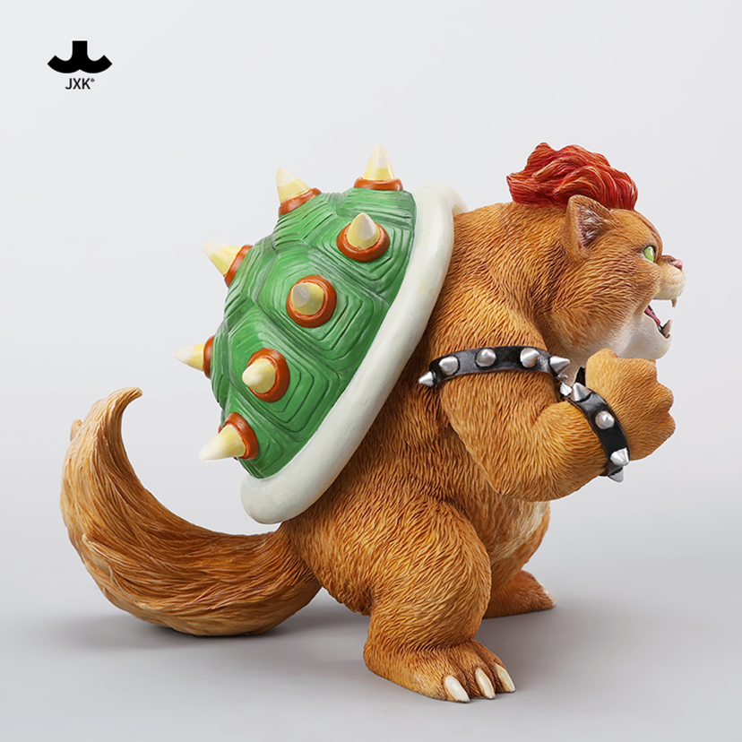 Bowser cat-Green - Mô Hình Figure Art Toy Giới Hạn - WeArtDoing - Góc nhìn khác 3