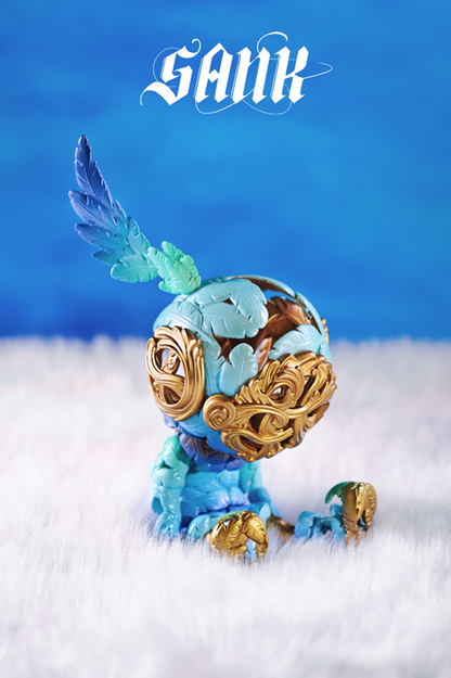 Good Night Series-Feathers-Blues Mô Hình Art Toy Figure Sank Toys Cao Cấp - Hình ảnh sản phẩm