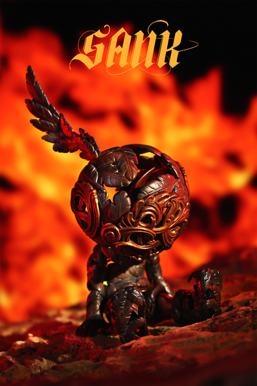 Good Night Series-Feathers-FIery - Mô hình Art Toy Cao Cấp - Sank Toys - Hình ảnh sản phẩm