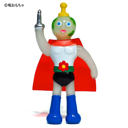 Super Earthly (Glow in Dark) Mô Hình Art Toy Sofubi LeeeeeToy