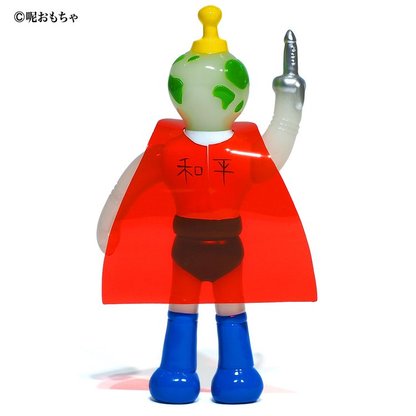 Super Earthly (Glow in Dark) Mô Hình Art Toy Sofubi LeeeeeToy