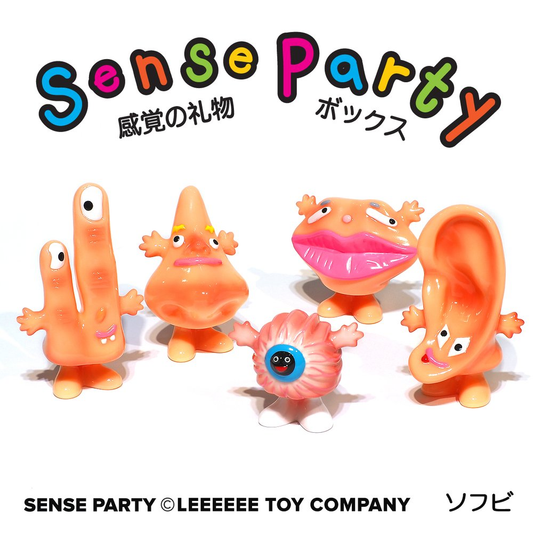 Sense Party - Mô Hình Art Toy Sofubi Cao Cấp - LeeeeeeToy