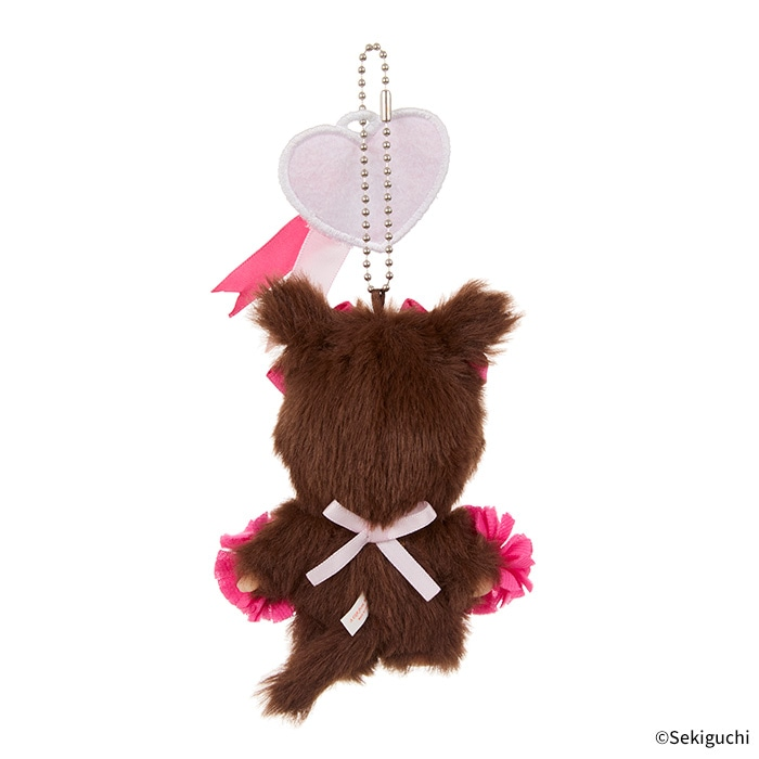 Happy Color Monchhichi Keychain - Móc khóa gấu bông Monchhichi chính hãng