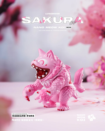Nano Meow Koi - Mô Hình Blindbox Art Toy - Luyao Design