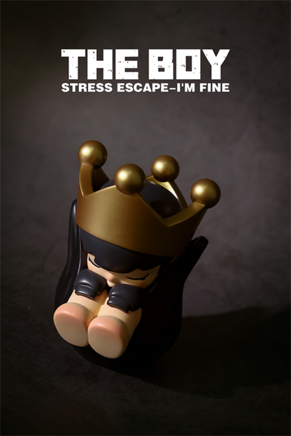 The Boy - Stress Escape - I'm Fine - Mô Hình Limited Figure Chính Hãng Sank Toys