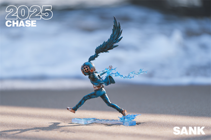 Sank-Chase-Blues Mô Hình Figure Art Toy Giới Hạn Sank Toys