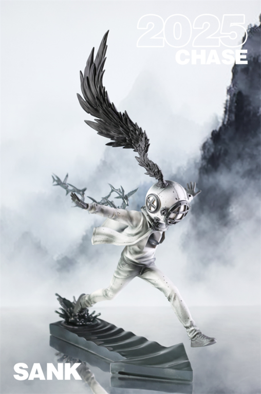 Sank-Chase-Ink Burst - Mô hình Figure Nghệ Thuật Giới Hạn Đổi Màu Sank Toys