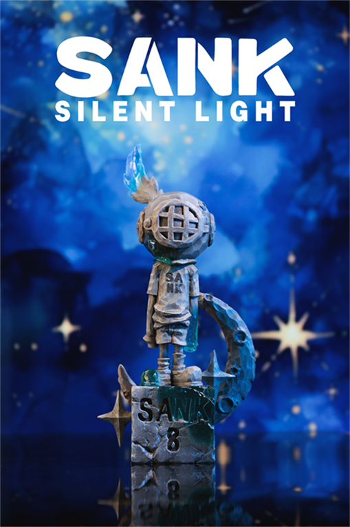 Sank-Silent Light-Moonwave - Mô Hình Art Toy Limited Figure Sank Toys