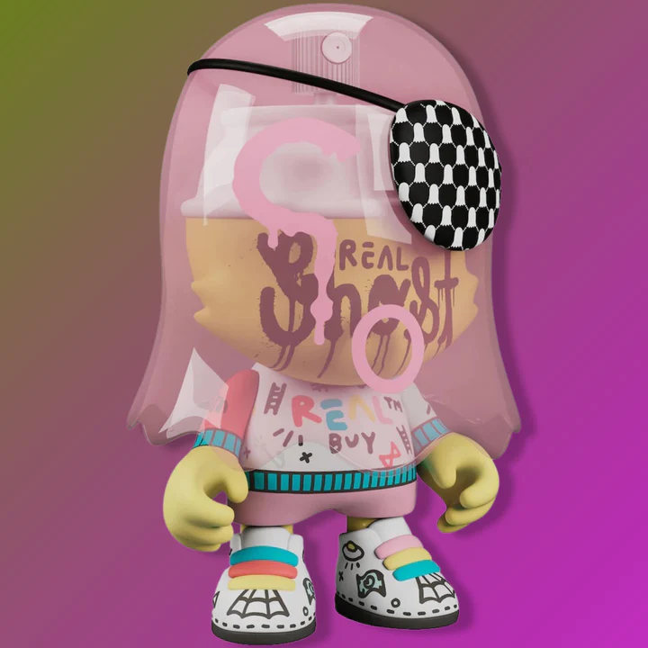 SUPERGHOST BY TREVOR ANDREW - Mô hình Limited Figure Chính Hãng Super Plastic