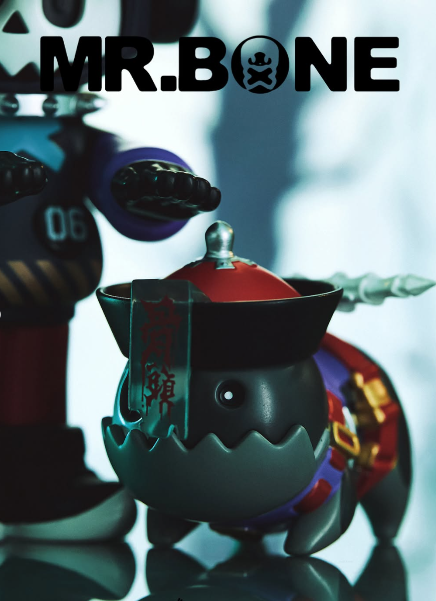 MR.BONE – Cyber Zombie (100%) - Mô Hình Art Toy Chính Hãng My Own Culture - Hình ảnh bổ sung 5