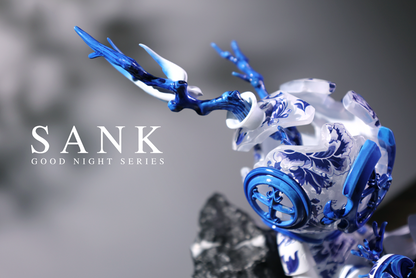 Good Night Series - China Blue - Mô Hình Art Toy Limited Edition - Sank Toys - Hình ảnh bổ sung 5
