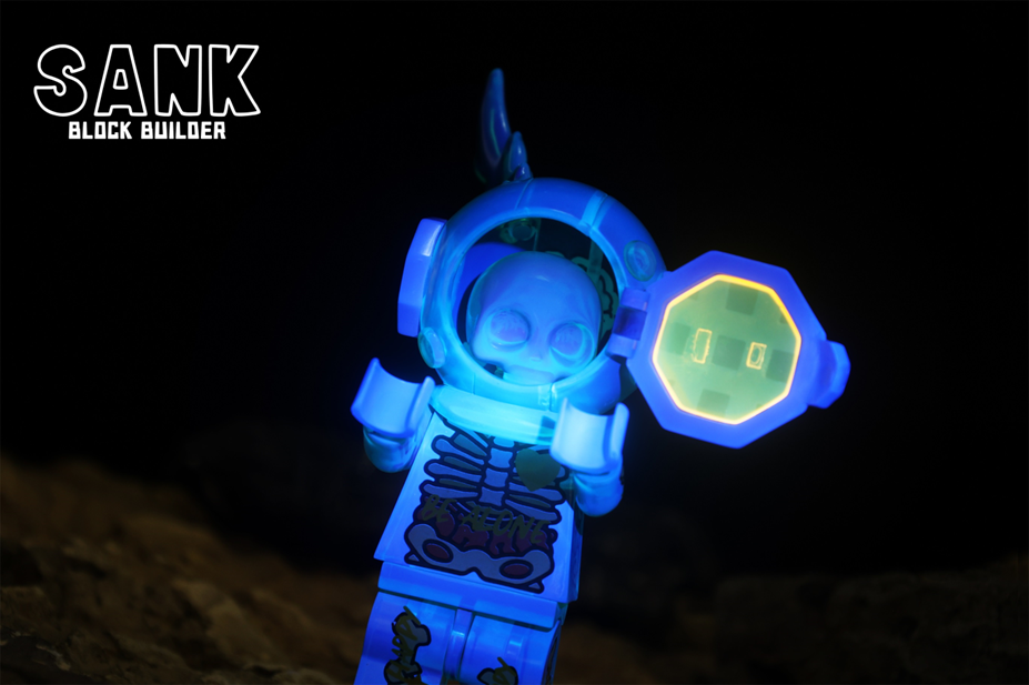 Sank-Block Builder-Green Abyss - Mô Hình Nghệ Thuật Limited - Sank Toys