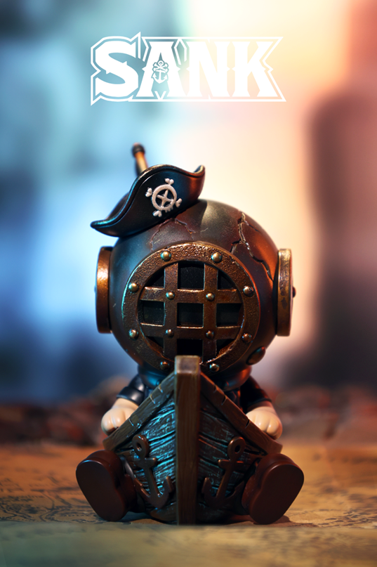 Sank-Captain - Mô hình Art Toy Limited Edition - Sank Toys
