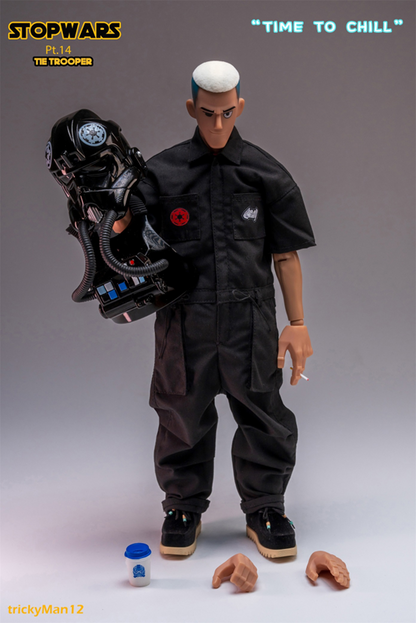 STOPWARS Pt.14 TIE TROOPER - Mô hình Art Toy 1/6 - WeArtDoing - Hình ảnh sản phẩm